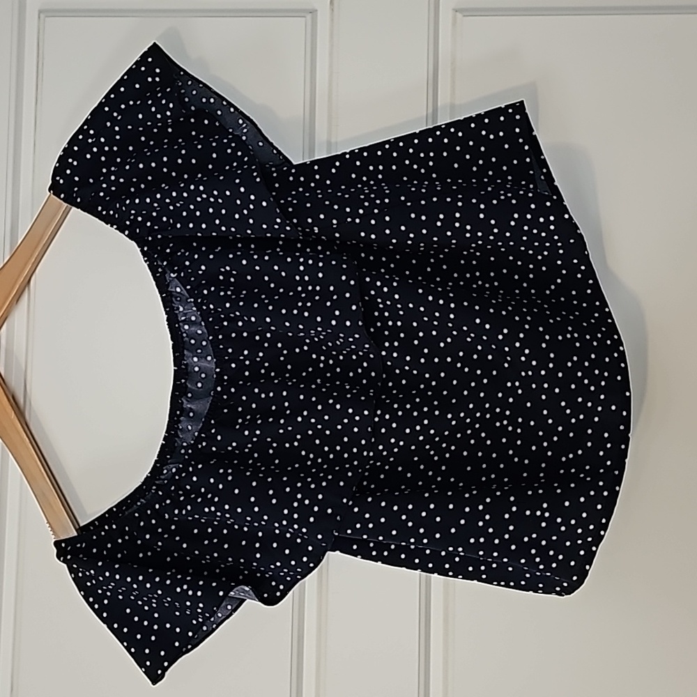 Polka-dot Crop Top